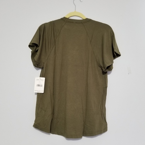 Free People Just a Twist Wemon's Choker Tee NWT - Picture 5 of 8